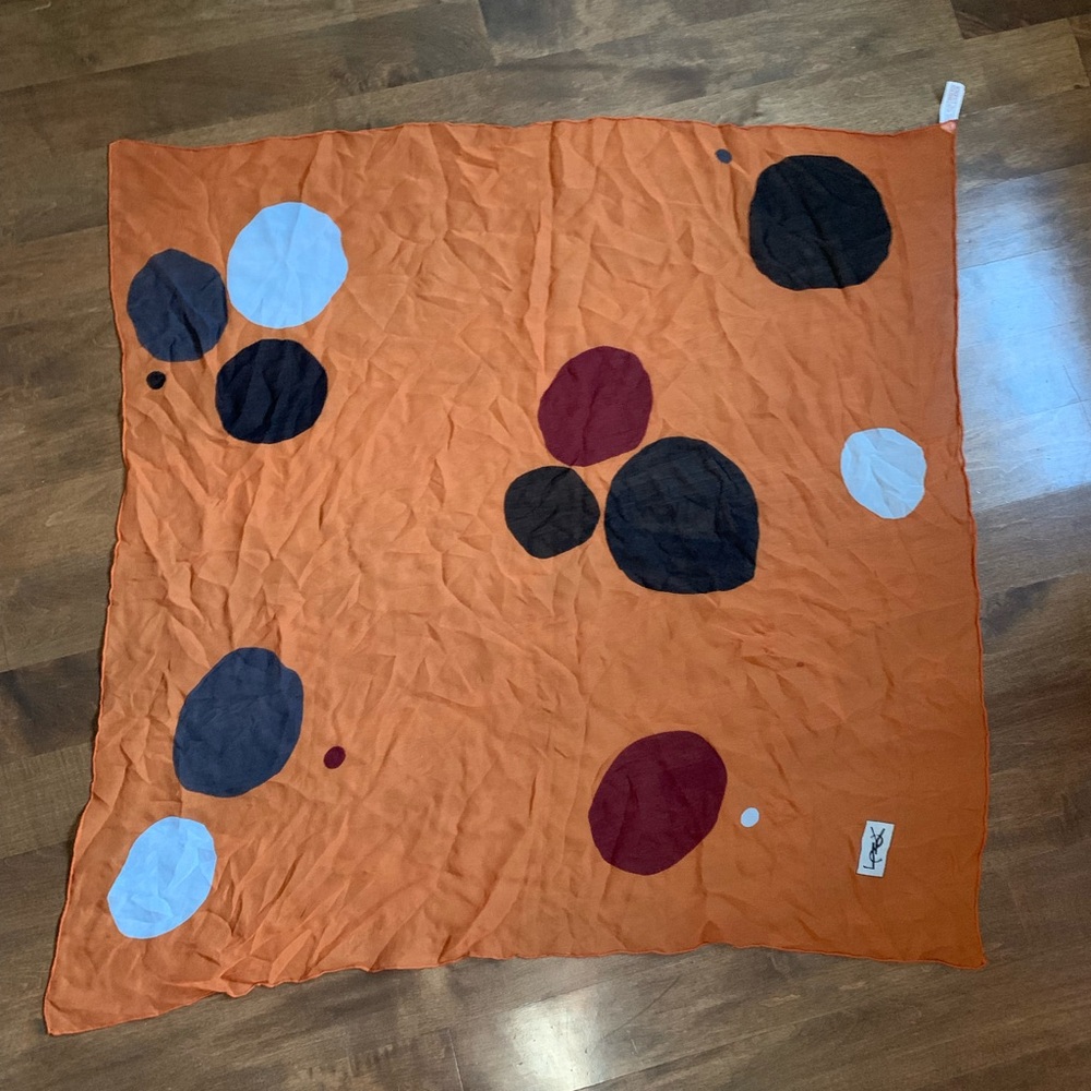 Vintage Silk YSL Scarf
